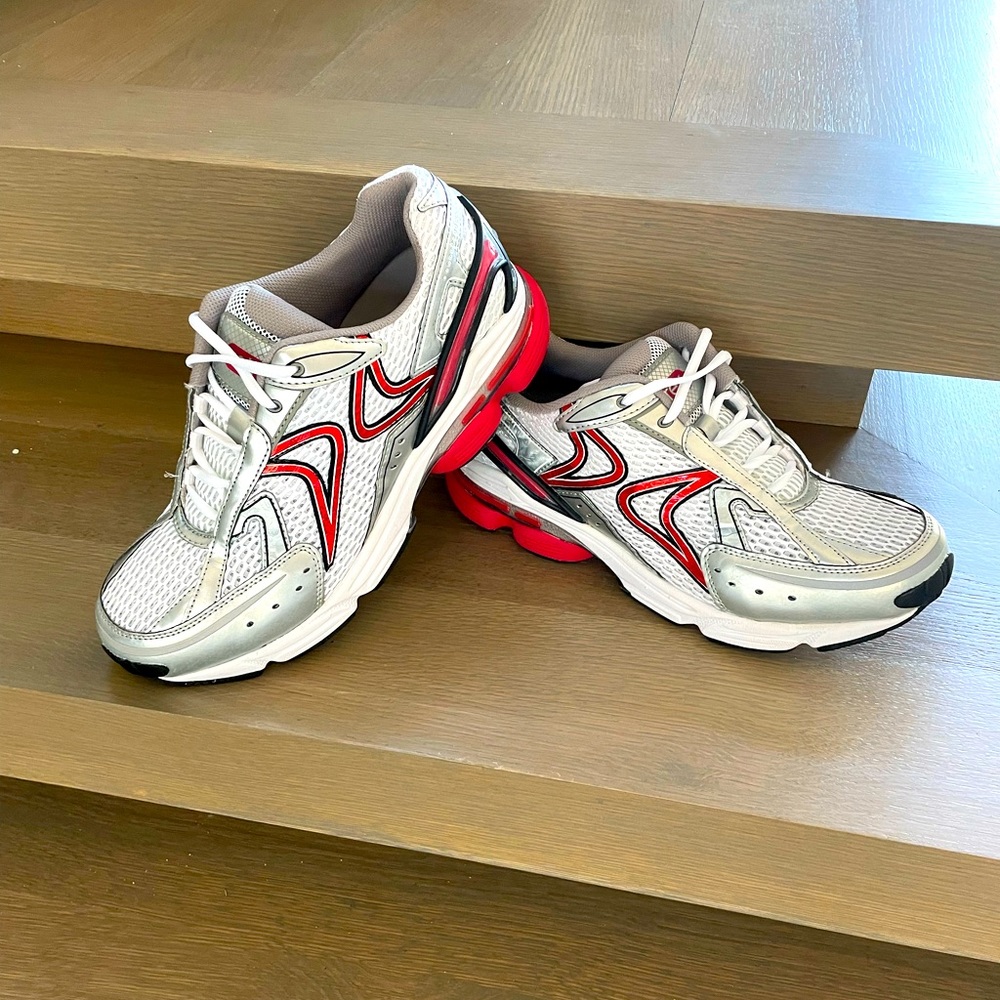 Aetrex RX Runner Wide Width White/Red